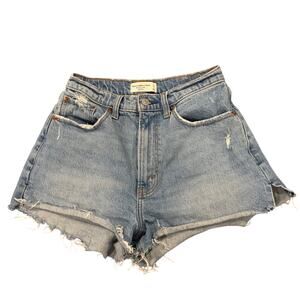 Abercrombie & Fitch The Mom Short High Rise Curve Love 27/4